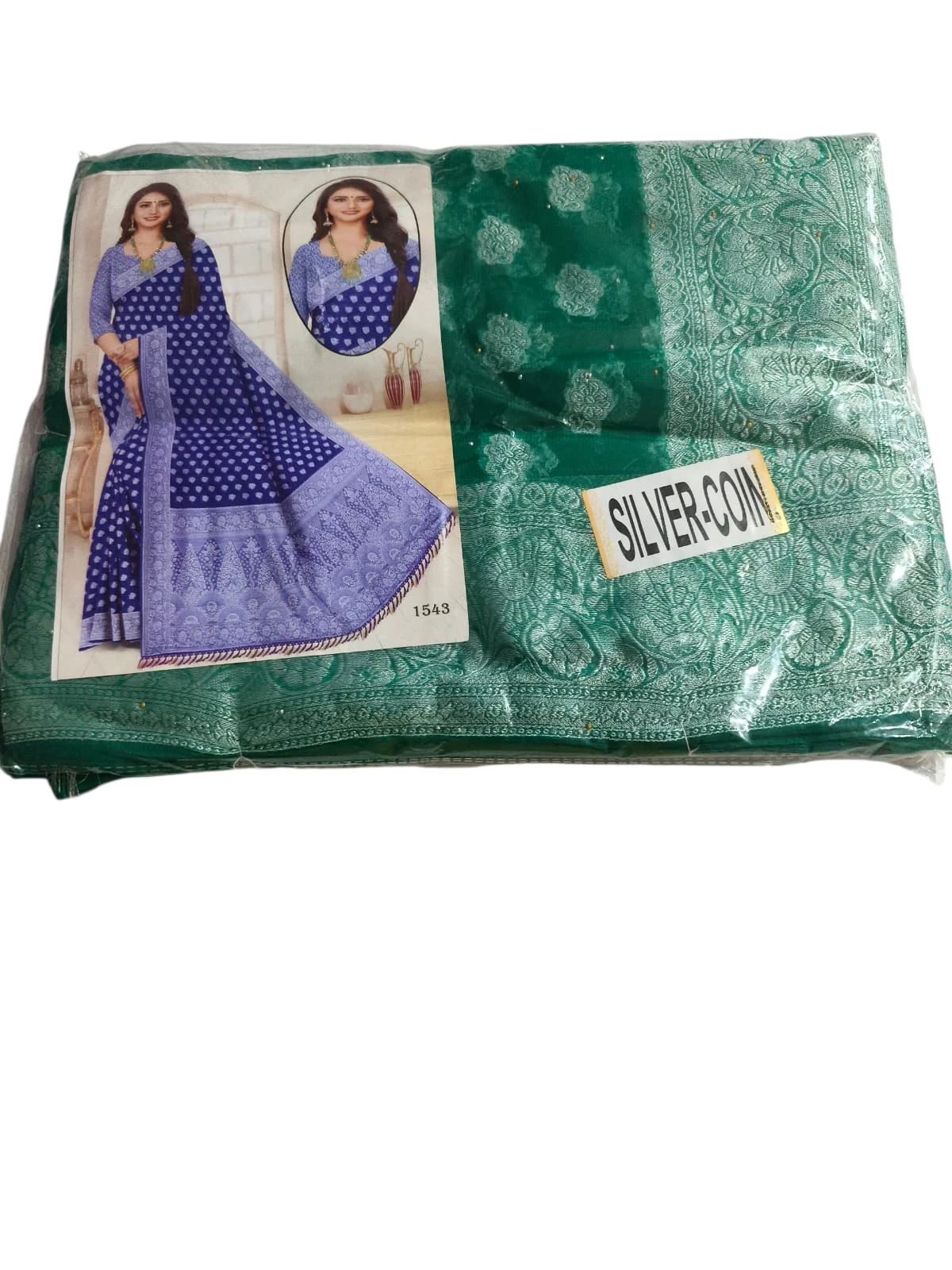 Silver Coin Sarees